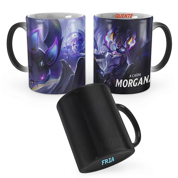 Caneca Mágica Morgana Nêmesis Estelar League of Legends Lol