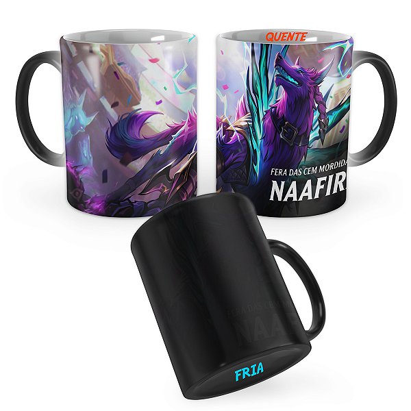 Caneca Mágica Naafiri Soul Fighter League of Legends Lol