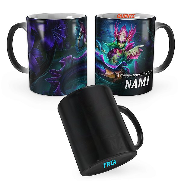 Caneca Mágica Nami Iara League of Legends Lol
