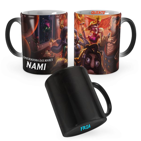 Caneca Mágica Nami, a Sereia-Boi League of Legends Lol