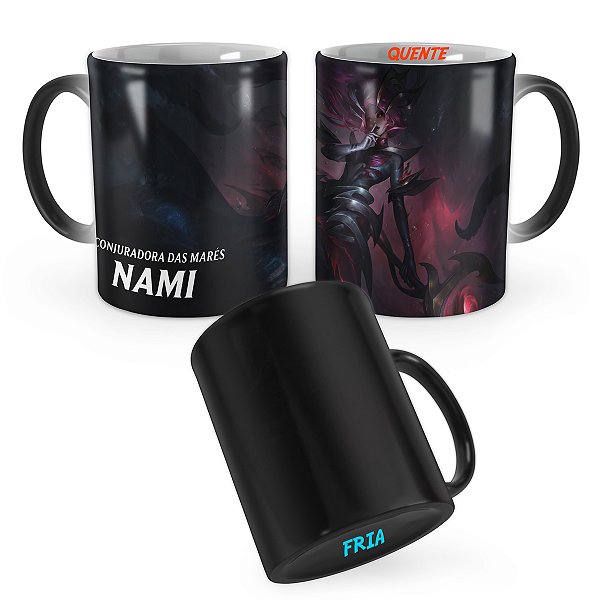 Caneca Mágica Nami Congregação das Bruxas League of Legends Lol