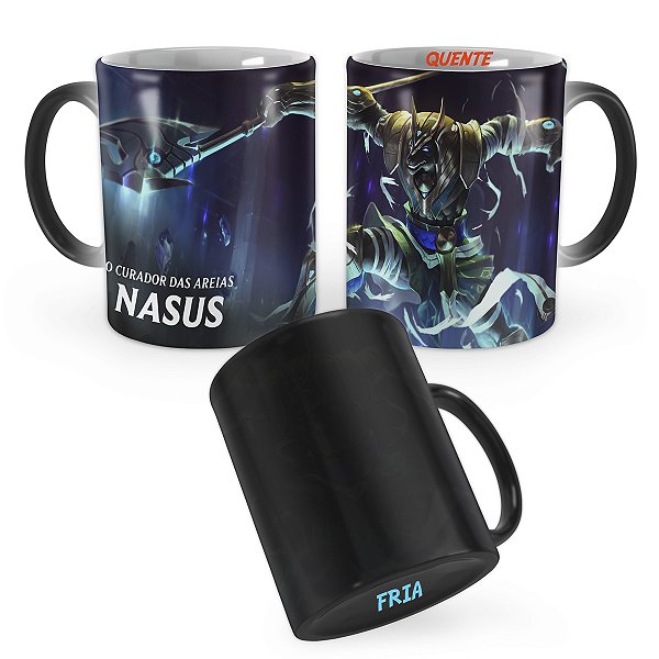 Caneca Mágica Nasus League of Legends Lol
