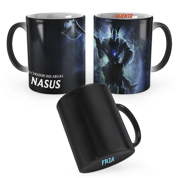 Caneca Mágica Nasus Galáctico League of Legends Lol