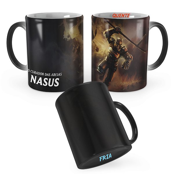 Caneca Mágica Riot Nasus K-9 League of Legends Lol