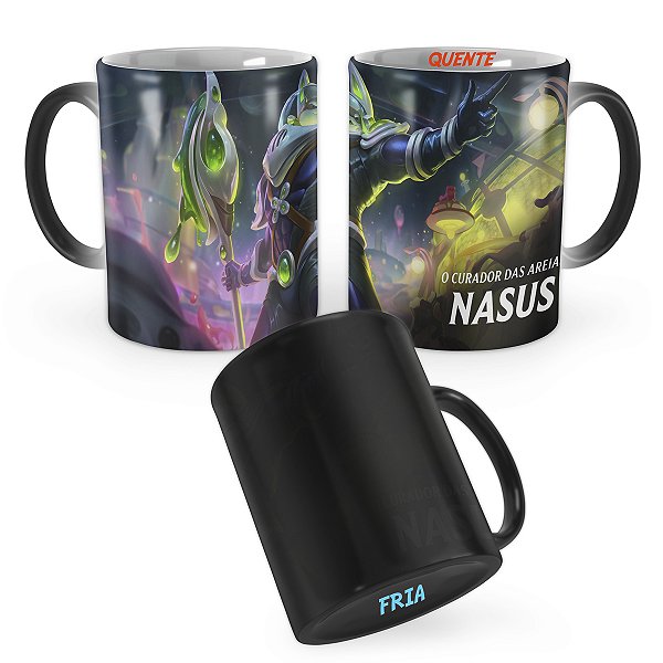 Caneca Mágica Nasus Embalos no Espaço League of Legends Lol