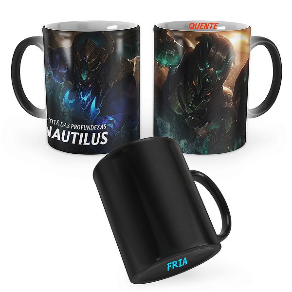 Caneca Mágica Nautilus Quebra-mundos League of Legends Lol