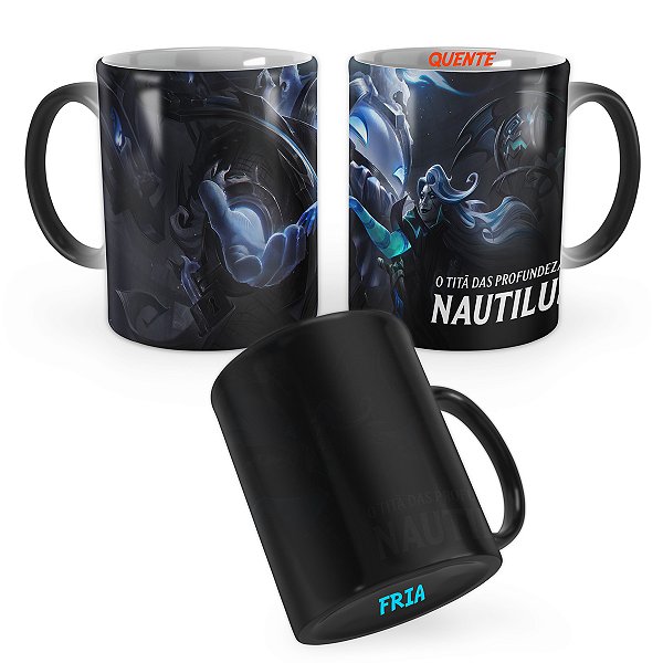 Caneca Mágica Nautilus Noite Apavorante League of Legends Lol