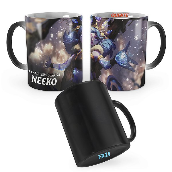 Caneca Mágica Neeko Inverno Mágico League of Legends Lol