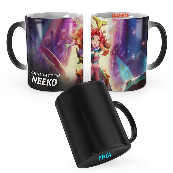 Caneca Mágica Neeko Guardiã Estelar League of Legends Lol