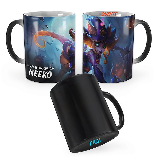 Caneca Mágica Neeko Feiticeira League of Legends Lol