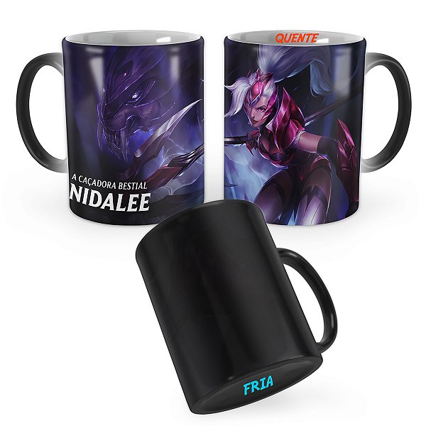 Caneca Mágica Nidalee Desafiante League of Legends Lol