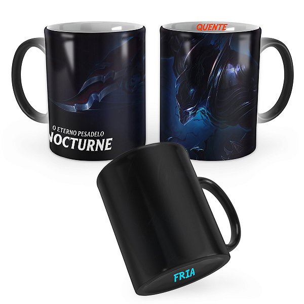 Caneca Mágica Nocturne League of Legends Lol