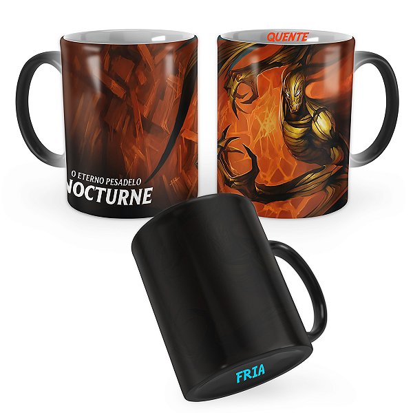 Caneca Mágica Nocturne Devastador League of Legends Lol
