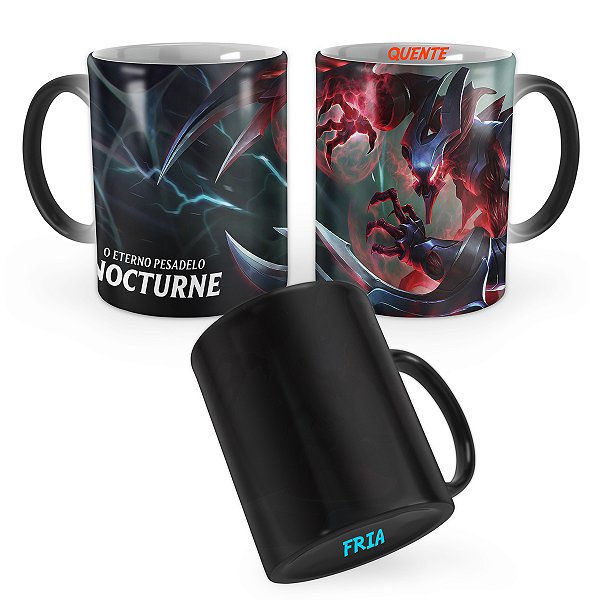 Caneca Mágica Nocturne Eternum League of Legends Lol