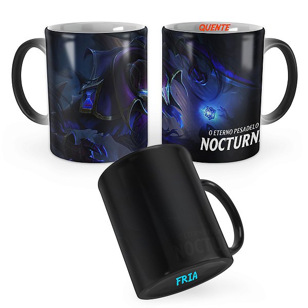 Caneca Mágica Nocturne Hextec League of Legends Lol