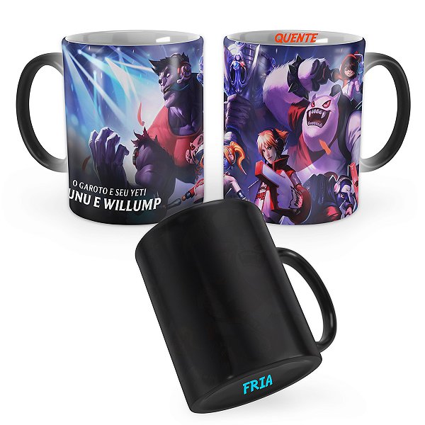 Caneca Mágica TPA Nunu e Willump League of Legends Lol