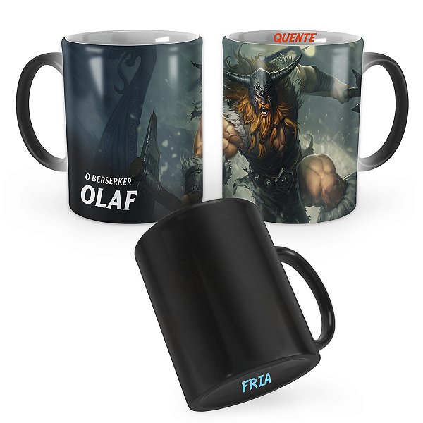 Caneca Mágica Olaf League of Legends Lol