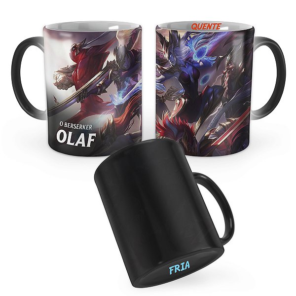 Caneca Mágica SKT T1 Olaf League of Legends Lol
