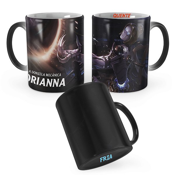 Caneca Mágica Orianna League of Legends Lol