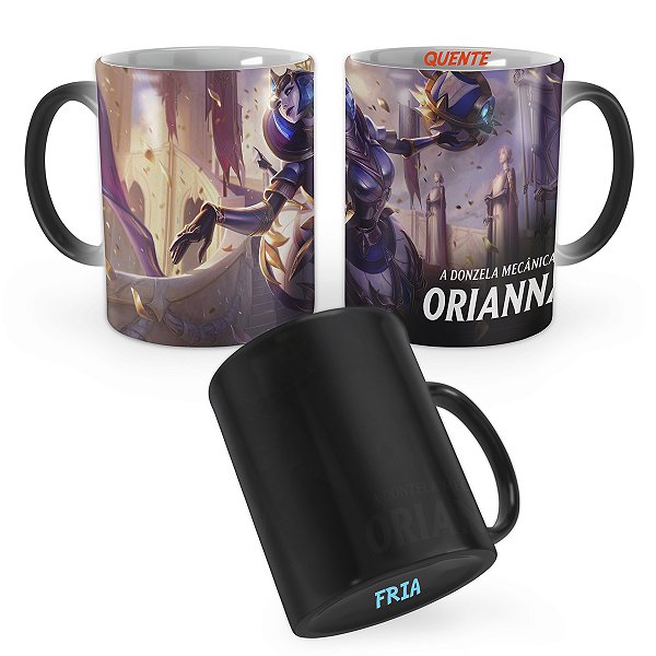 Caneca Mágica Orianna Vitoriosa League of Legends Lol