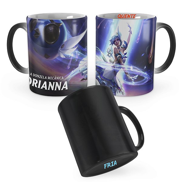 Caneca Mágica Orianna Guardiã Estelar League of Legends Lol