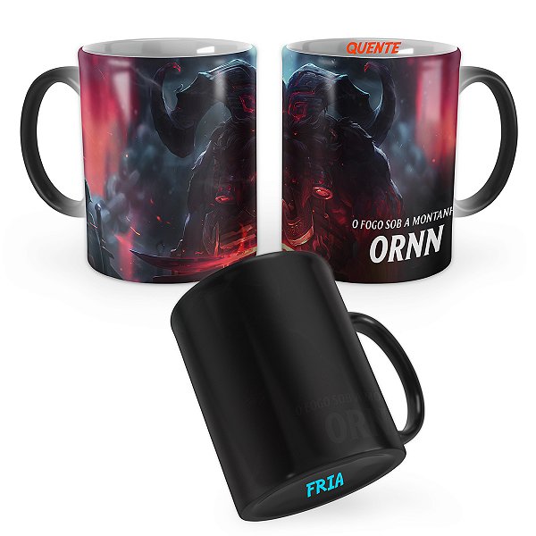 Caneca Mágica Ornn League of Legends Lol
