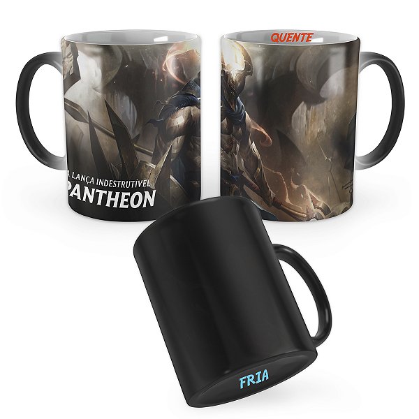 Caneca Mágica Pantheon League of Legends Lol