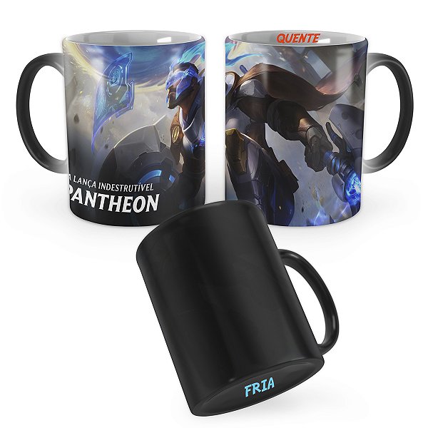 Caneca Mágica Pulsefire Pantheon League of Legends Lol