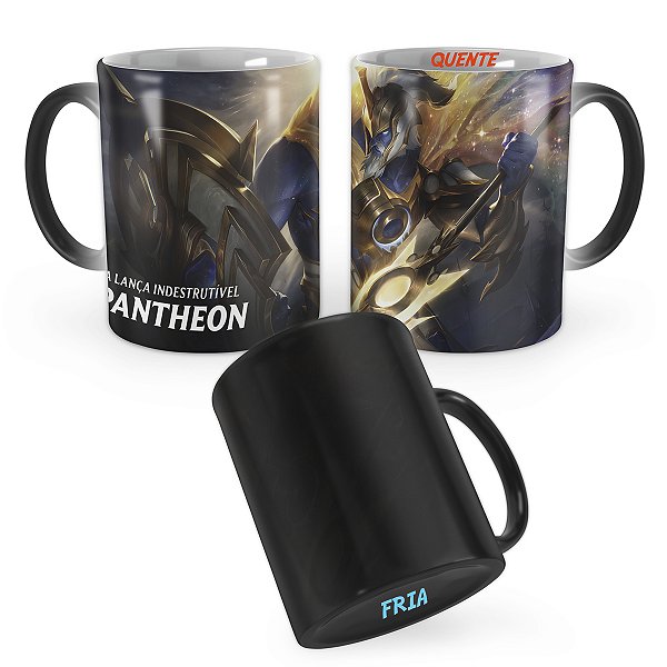 Caneca Mágica Pantheon Ascendente de Prestígio League of Legends