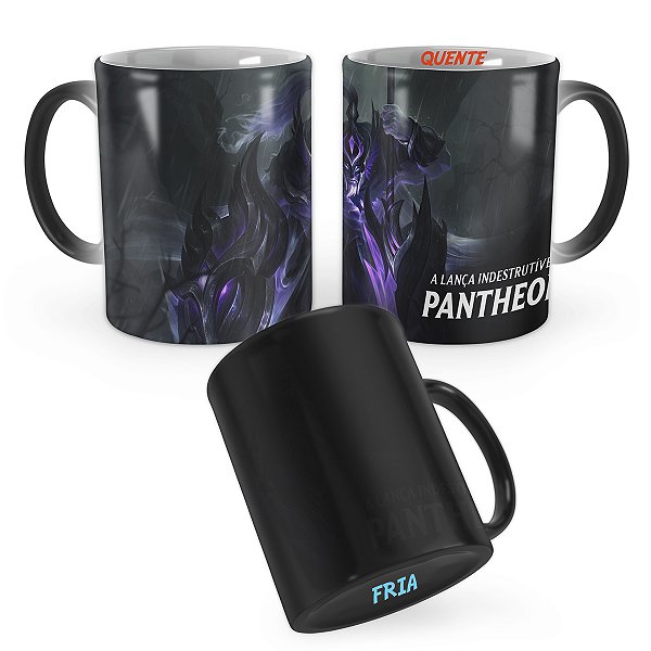 Caneca Mágica Pantheon Conquistador das Cinzas League of Legends