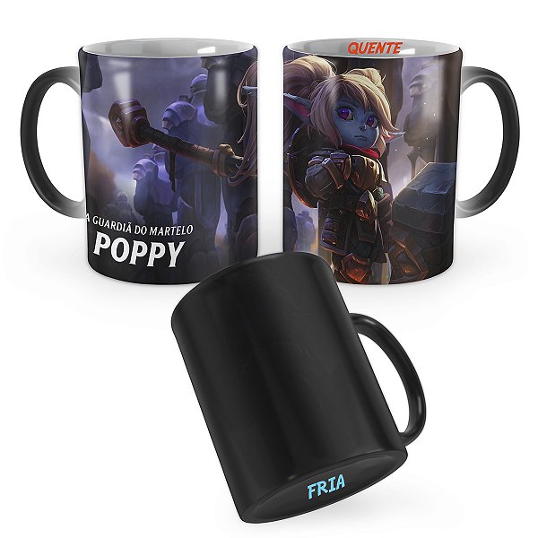 Caneca Mágica Poppy League of Legends Lol