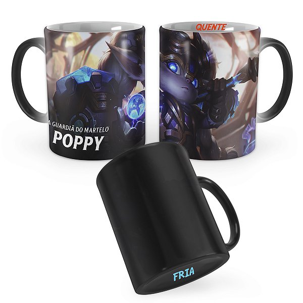 Caneca Mágica Poppy Hextec League of Legends Lol