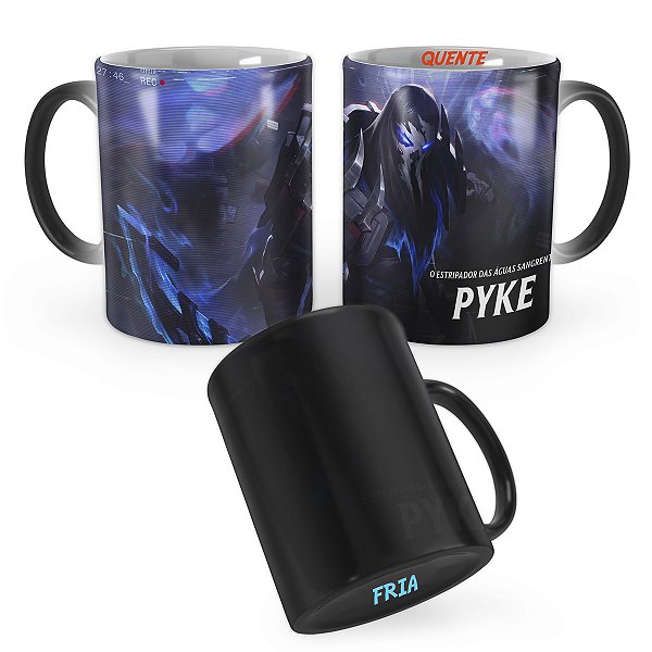 Caneca Mágica Pyke PsyOps League of Legends Lol