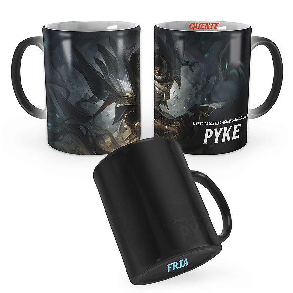 Caneca Mágica Pyke Sentinela League of Legends Lol