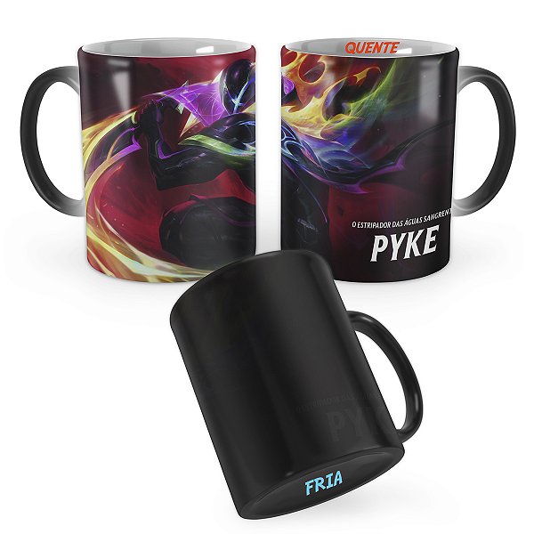 Caneca Mágica Pyke Empíreo League of Legends Lol