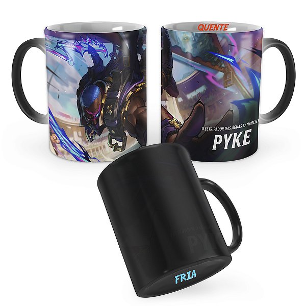 Caneca Mágica Pyke Soul Fighter League of Legends Lol