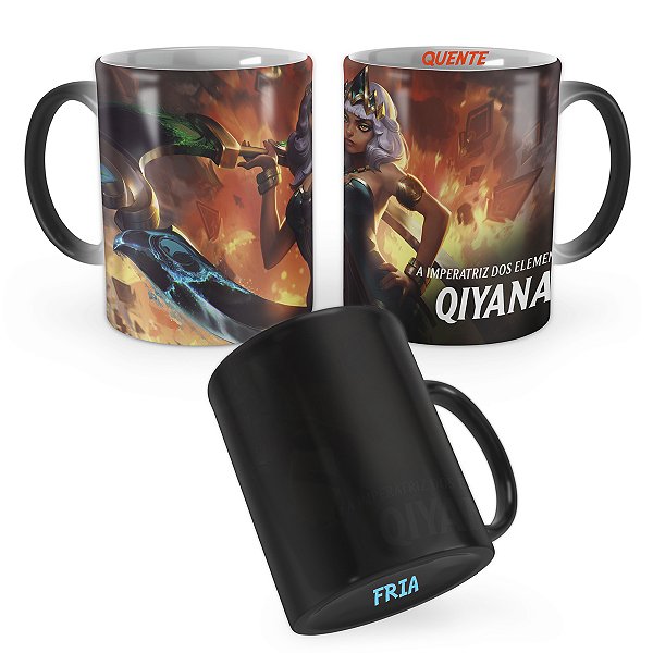 Caneca Mágica Qiyana League of Legends Lol