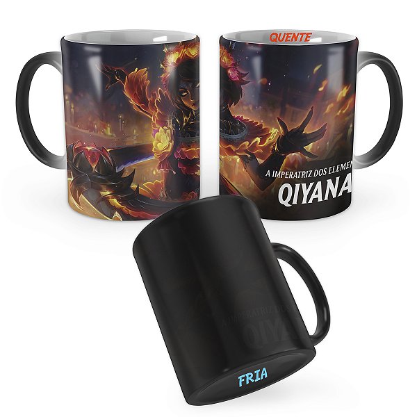 Caneca Mágica Qiyana La Ilusión League of Legends Lol