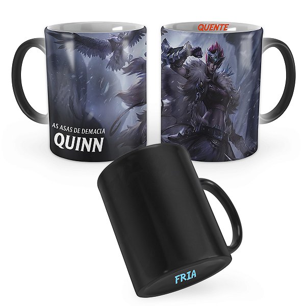 Caneca Mágica Quinn Exploradora Bretã League of Legends Lol