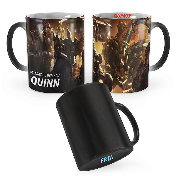 Caneca Mágica Quinn Corsária League of Legends Lol