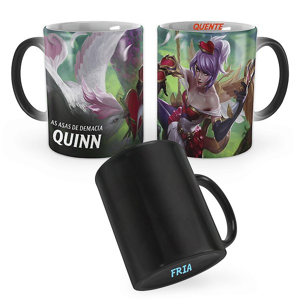 Caneca Mágica Quinn Cupido Mortal League of Legends Lol
