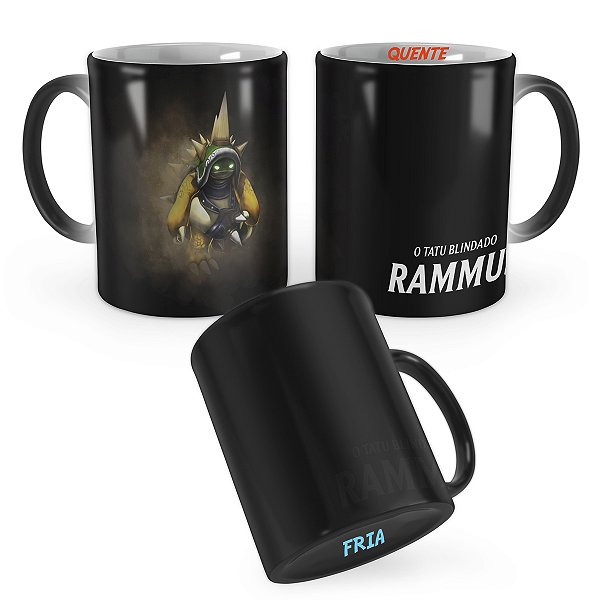 Caneca Mágica Rammus Rei League of Legends Lol