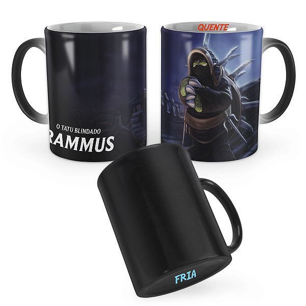 Caneca Mágica Rammus Ninja League of Legends Lol