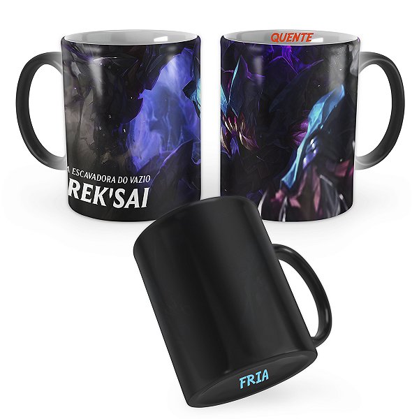 Caneca Mágica Rek'Sai League of Legends Lol