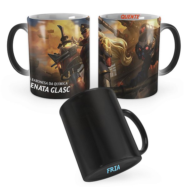 Caneca Mágica Almirante Glasc League of Legends Lol