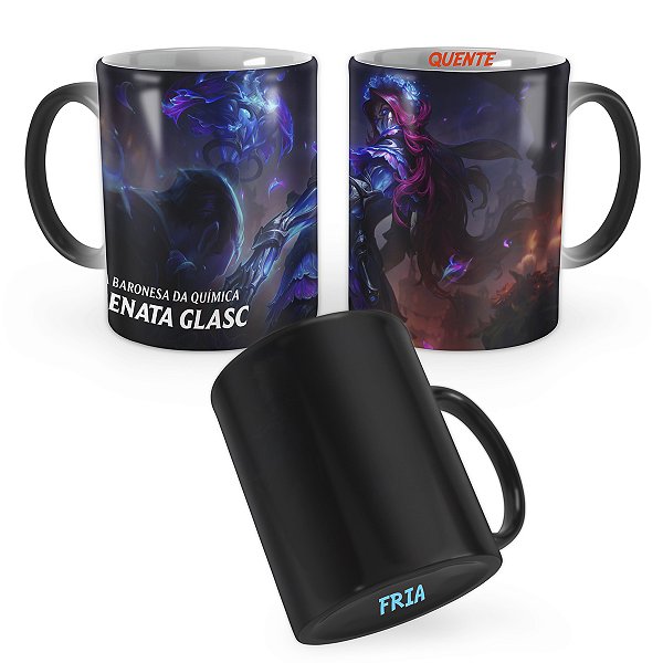 Caneca Mágica Renata Glasc La Ilusión League of Legends Lol
