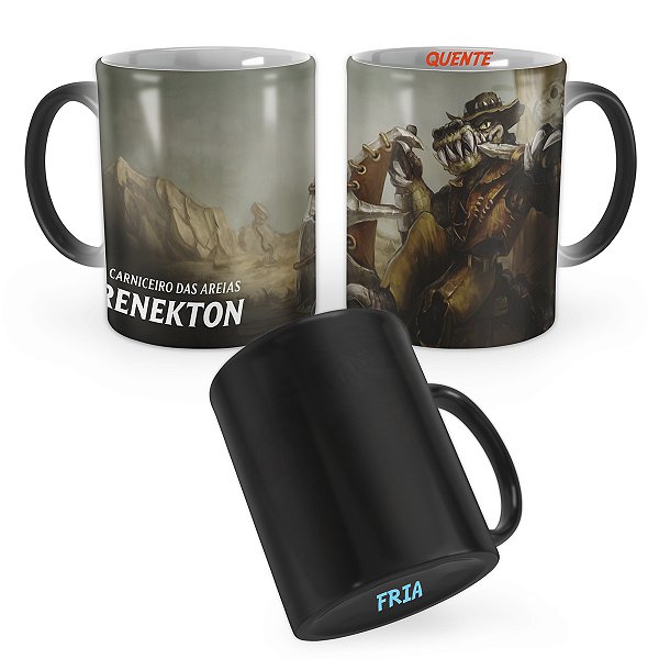 Caneca Mágica Renekton Australiano League of Legends Lol