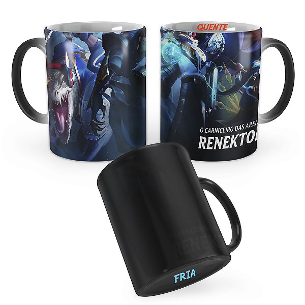 Caneca Mágica SKT T1 Renekton League of Legends Lol