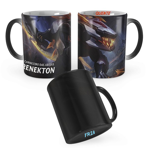 Caneca Mágica PROJETO: Renekton League of Legends Lol