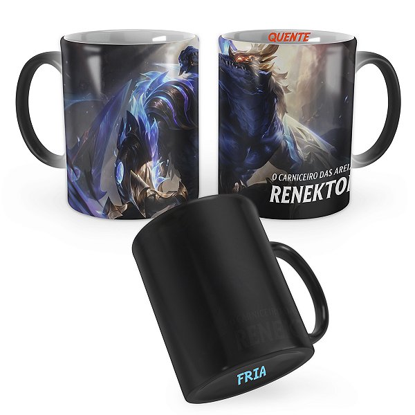 Caneca Mágica Renekton Emissário da Luz League of Legends Lol